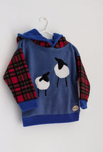 Load image into Gallery viewer, Kid&#39;s fleece hoodie with sheep
